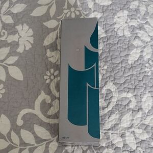 PartyLite Scented Pillar Candle‎ with Teal Design